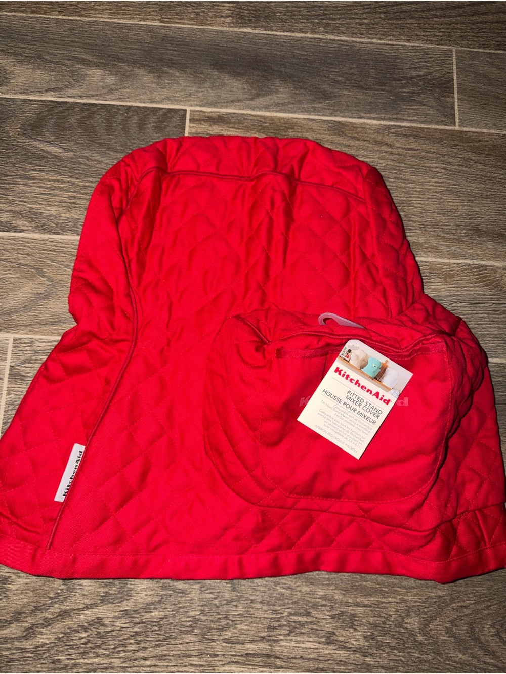 KitchenAid Kids Red Quilted Hooded Puffer Jacket